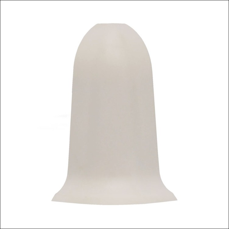 Угол внешний для плинтуса ПВХ T-Plast (58 мм) Белый