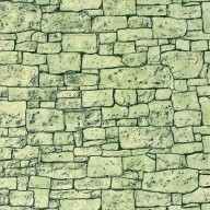 Стеновая панель МДФ Акватон Каньон Аспарагус с тиснением 2440х1220 мм