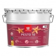 Эмаль Tikkurila Pesto 10 матовая база С 9 л