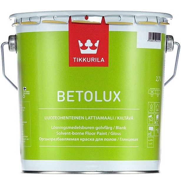 Краска для пола Tikkurila Betolux C 0,9 л