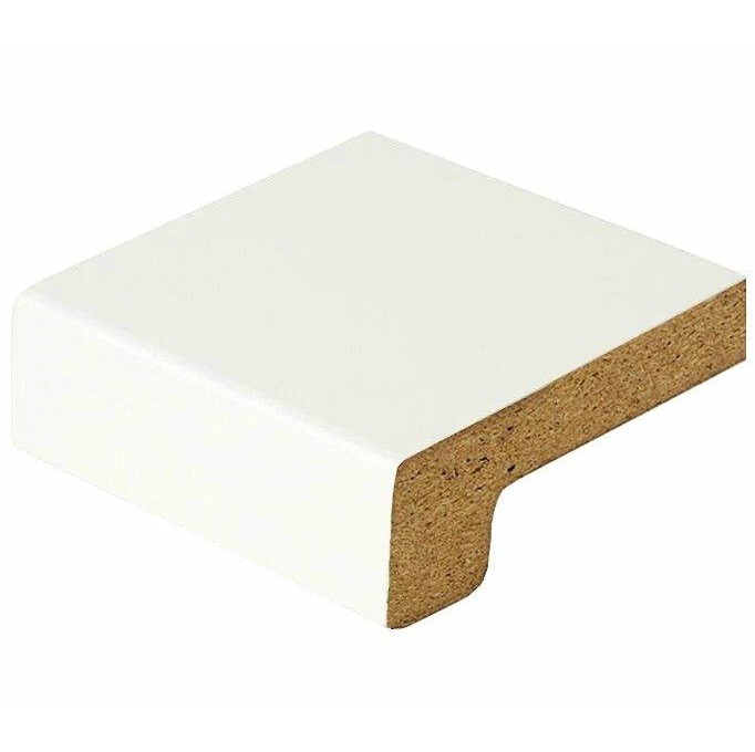 Подоконник Werzalit белый матовый 400 мм резка