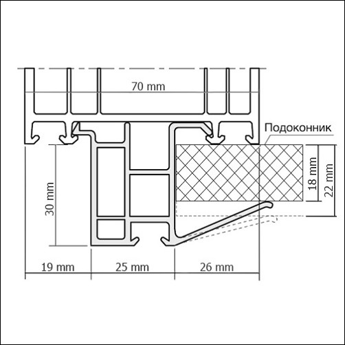 Профиль WHS 72 (с крылом)