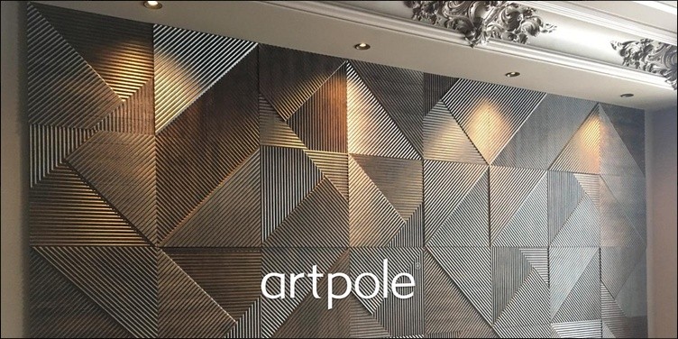 Гипсовая 3D панель Artpole FIELDS-2