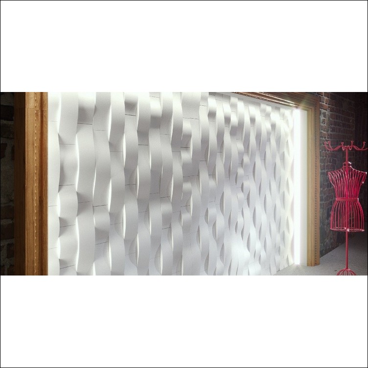 Гипсовая 3D панель Artpole Elementary Stream Small