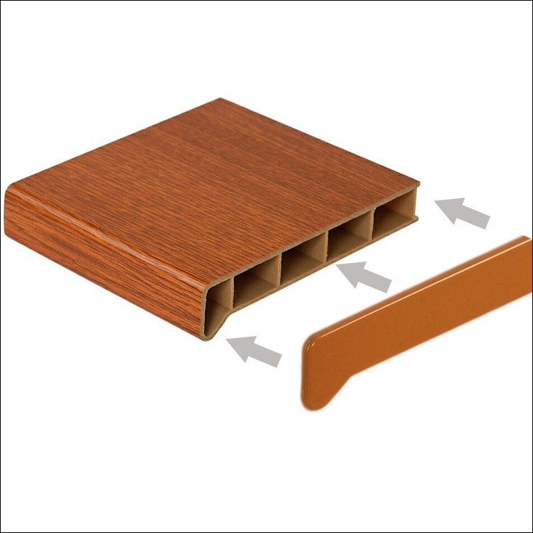 Торцевая накладка  для подоконника Moeller LD 30 625 мм (светлый дуб)