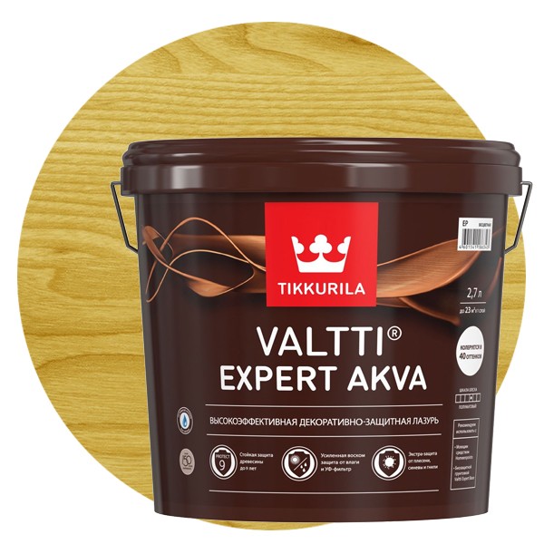 Антисептик Tikkurila Valtti Expert Akva тик 2,7 л