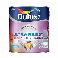 Краска для Гостиной и офиса Dulux Ultra Resist BW (Белый)