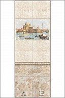 Стеновая 3D панель ПВХ "Старый город. Венеция" (500 мм)
