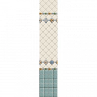 Стеновая панель ПВХ 3D "Майолика" 2700х250 мм рисунок