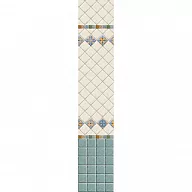 Стеновая панель ПВХ 3D "Майолика" 2700х250 мм рисунок