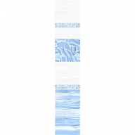 Стеновая панель ПВХ 3D "Торрес голубой" 2700х250 мм