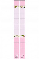 Стеновая 3D панель ПВХ "Яблоневый цвет" (розовый)