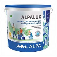 Краска в/д для стен и потолков ALPA Alpalux (Белый)
