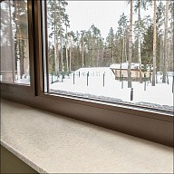 Подоконник ПВХ Moeller LD-S 30 350х6000 мм (крем-брюле глянцевый)