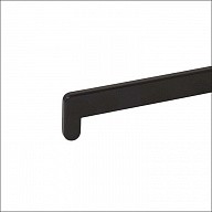 Торцевая накладка для подоконника Витраж 480 мм (черная)