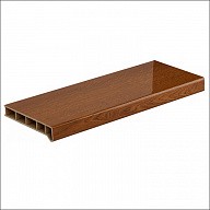 Подоконник ПВХ Moeller LD-S 30 450х6000 мм (золотой дуб глянцевый)