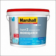 Краска латексная для стен и потолка Marshall EXPORT-2 BC (Прозрачный)