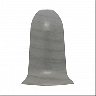Угол внешний для плинтуса ПВХ T-Plast (58 мм) Сосна серая
