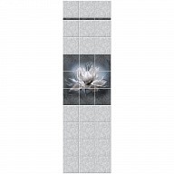 Стеновая панель ПВХ Novita 3D Аврора узор 2700х250 мм