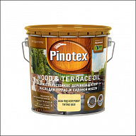 Масло для защиты садовой мебели и террас Pinotex WOOD & TERRACE OIL (бесцветный)