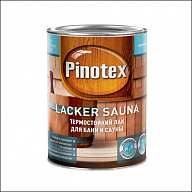 Лак термостойкий Pinotex Lacker Sauna 20 (Прозрачный)