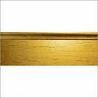 Плинтус МДФ металлизированный Smartprofile Color (82 мм) Золото 1