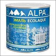 Эмаль для радиаторов ALPA Экоэмаль (Белый)