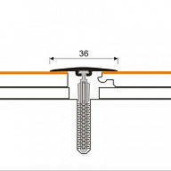 Порожек ПВХ Myck D-P0100-8E Черешня 1000х36 мм