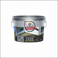 Краска в/д для фасадов и цоколей Dufa Profilux Professional FACADE & SOCLE (Белый)