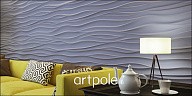 Гипсовая 3D панель Artpole SILK-1