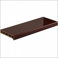 Подоконник ПВХ Moeller LD-S 30 250х6000 мм (махагон глянцевый)