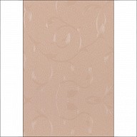Ламинированная панель ПВХ "цветок коричневый"