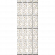 Стеновая панель ПВХ Novita 3D Мрамор универсальный №2 добор 2700х250 мм
