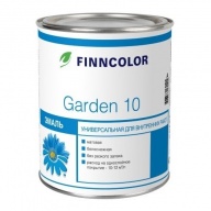 Эмаль алкидная Finncolor Garden 10 матовая база A 2,7 л