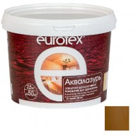 Лак-антисептик акриловый Eurotex Аквалазурь дуб 2,5 кг