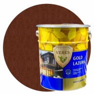 Пропитка для древесины Veres Gold Lazura № 3 Тик 10 л