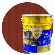 Пропитка для древесины Veres Gold Lazura № 7 Махагон 10 л