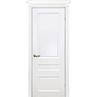 Дверь межкомнатная Текона Смальта 06 белое RAL 9003 глухое 2000х700 мм