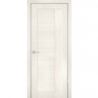 Дверь межкомнатная Profilo Porte PS-17 экошпон Эшвайт мелинга стекло белый сатинат 1900х600 мм