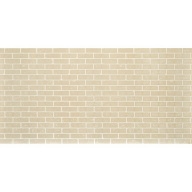 Стеновая панель МДФ Акватон Кирпич белый с тиснением 2440х1220 мм