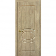 Дверь межкомнатная Мариам Сиена-1 ПВХ шале Дуб песочный глухое 2000х800 мм