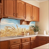 Кухонный фартук ABS "Пшеница"