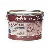 Краска для минеральных фасадов ALPA Facade База С (Прозрачный)